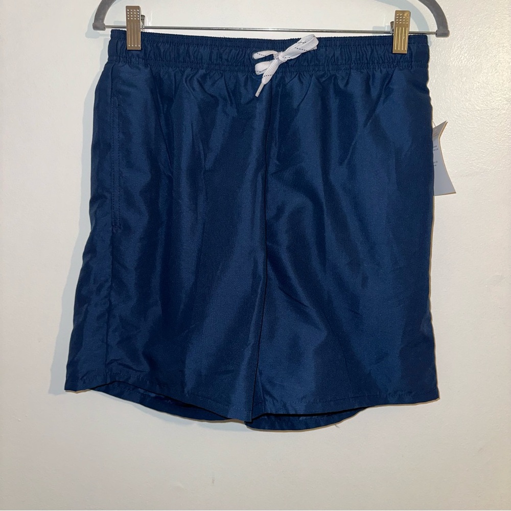 Old Navy Navy Blue & White Swim Trunks size small ๐ - Picture 1 of 14